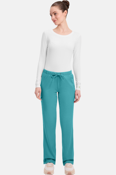 Healing Hands Damen-Schlupfhose Monica, Farbe: türkis, Größe: XXS