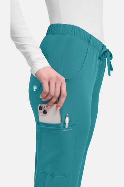 Healing Hands Damen-Schlupfhose Monica, Farbe: türkis, Größe: XXS