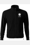 Unisex 3in1 Jacke Calysso - speziell für die Caritas, Farbe: schwarz, Größe: S mit Druck des Logos der Caritas auf der Brust