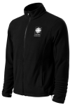 Unisex 3in1 Jacke Calysso - speziell für die Caritas, Farbe: schwarz, Größe: S mit Druck des Logos der Caritas auf der Brust