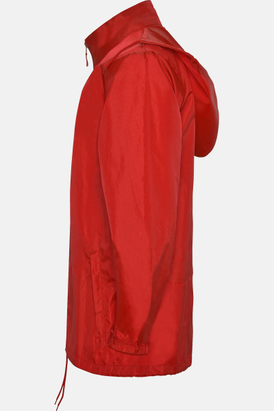 Leichte Unisex Regenjacke Matira, Farbe: rot, Größe: S