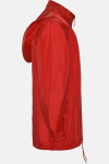Leichte Unisex Regenjacke Matira, Farbe: rot, Größe: S