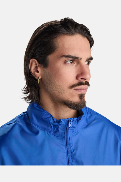 Leichte Unisex Regenjacke Matira, Farbe: royal, Größe: S