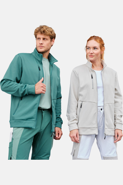 Unisex Stretchjacke mit Innenfleece Alegria