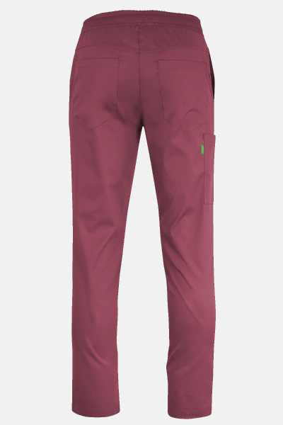 Unisex Schlupfhosen Luxor, Beinlänge: Mittel, Farbe: beere, Größe: XS