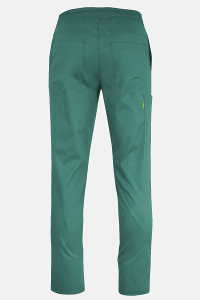 Unisex Schlupfhosen Luxor, Beinlänge: Mittel, Farbe: petrolgrün, Größe: XS
