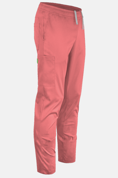 Unisex Schlupfhosen Luxor, Beinlänge: Mittel, Farbe: koralle, Größe: XS