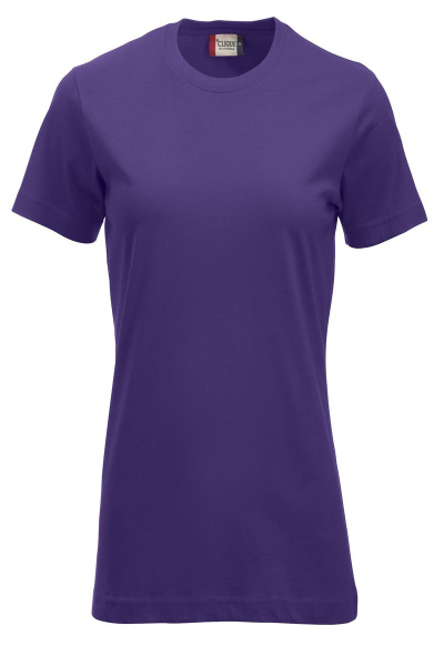T-Shirt Korin, gerade geschnitten, Farbe: lila,...