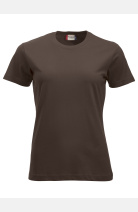 T-Shirt Norma, tailliert geschnitten, Farbe: mocca, Größe: XS