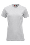 T-Shirt Korina, tailliert geschnitten, Farbe: asche, Größe: M