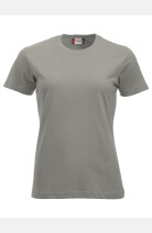 T-Shirt Korina, tailliert geschnitten, Farbe: silber, Größe: XS