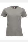 T-Shirt Korina, tailliert geschnitten, Farbe: silber, Größe: M