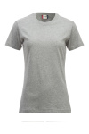 T-Shirt Korina, tailliert geschnitten, Farbe: grau-meliert, Größe: XXL