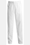 Unisex Schlupfhose, weiß, hergestellt aus 65% Polyester / 35% Baumwolle, Materialgewicht: 245 g/m2, Größe: L