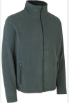 Microfleece Cardigan ID803, graphit grau, hergestellt aus 100% Pes., Materialgewicht: 260 g/m2, Größe: XL