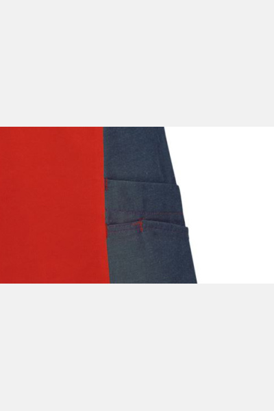 Polokasack Ruby, tailliert geschnitten, Farbe: rot, Größe: XXL