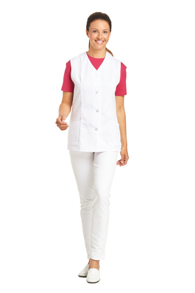 Hosenkasack für Damen und Herren (Unisex), weiß, Größe: 46