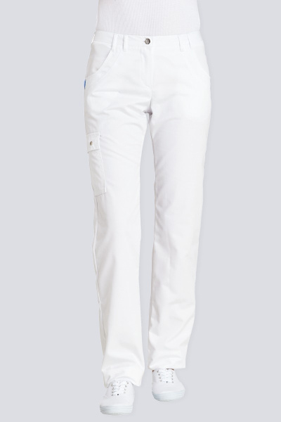 Damenhose Elvani, weiß, Größe: 48