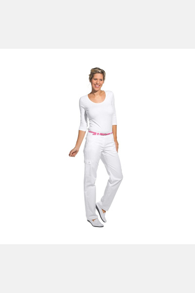 Damenhose Elvani, weiß, Größe: 48
