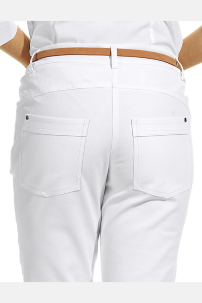 Damenhose Isabell, weiß, Größe: 34