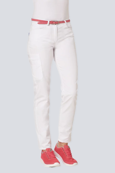 Damenhose Fabiola, weiß, Größe: 40