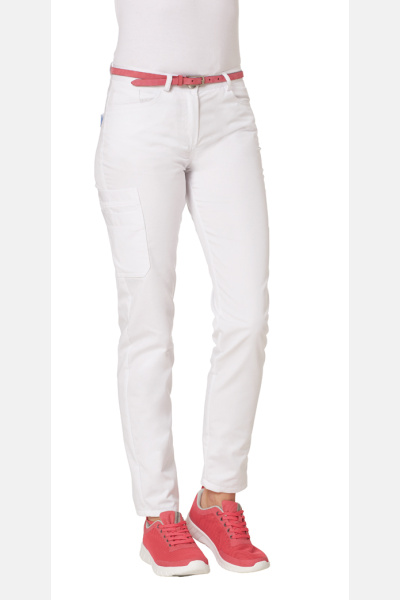 Damenhose Fabiola, weiß, Größe: 46