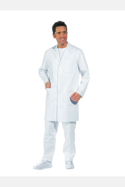 Herrenmantel Elvan, weiß, Größe: 60