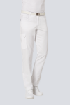 Herrenhose Fabio, schmal geschnitten, weiß, Größe: 58
