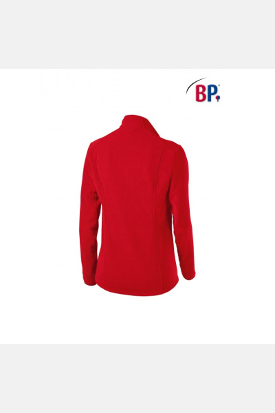 Fleecejacke für Damen von BP®, Farbe: rot, Größe: L