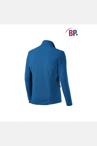 Fleecejacke für Herren von BP®, Farbe: azurblau, Größe: XL
