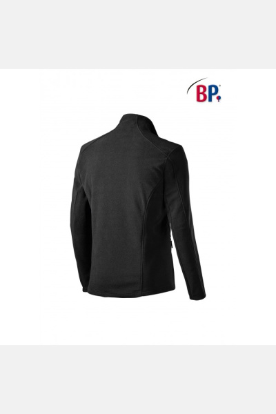 Fleecejacke für Herren von BP®, Farbe: schwarz, Größe: 2XL