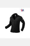 Fleecejacke für Herren von BP®, Farbe: schwarz, Größe: 2XL