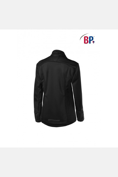 Softshelljacke für Damen von BP®, Farbe: schwarz, Größe: L