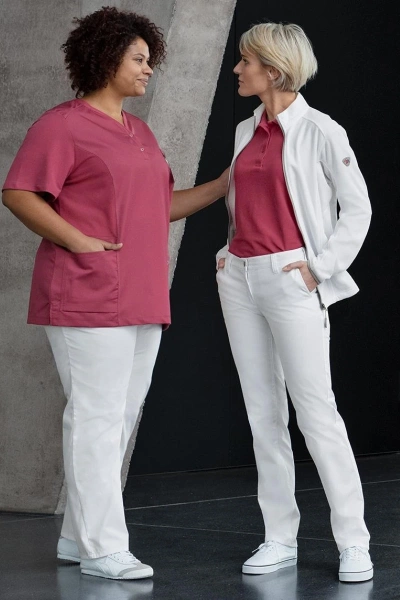 Chinohose für Damen Jalina aus 100% Baumwolle von BP®, Farbe: weiß, Größe: 40s