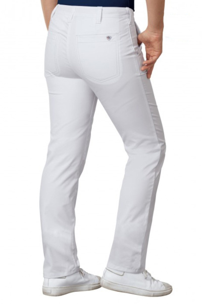 Chinohose für Damen Jalina aus 100% Baumwolle von BP®, Farbe: weiß, Größe: 34n