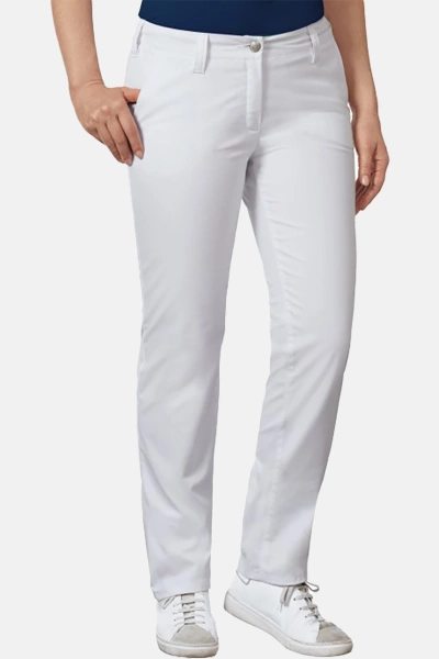 Chinohose für Damen Jalina aus Stretchgewebe von BP®, Farbe: weiß, Größe: 40n