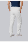 Fair produzierte Unisex Bundhose Jayden, weiß, Mischgewebe, Größe:  XS, Beinlänge: kurz