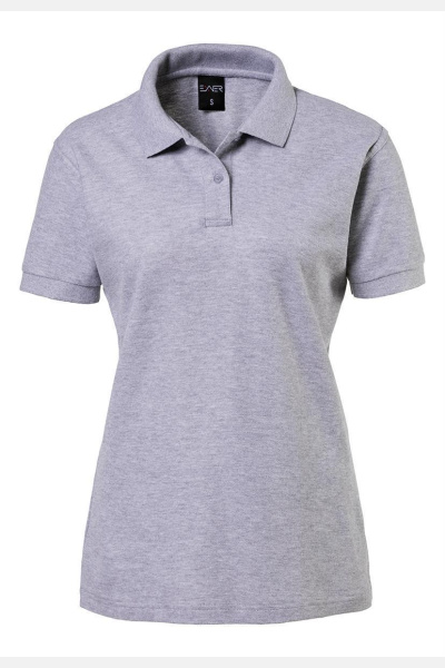 Exner Damen Poloshirt, silbergrau Größe: S,...