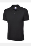 Active Poloshirt von Uneek, Farbe: Black, Größe: L