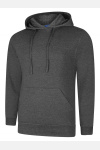 Classic Hooded Sweatshirt von Uneek, Farbe: Charcoal, Größe: M