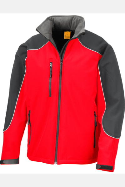 3-Lagen Kapuzen Softshell Jacke "Ice Fell"...