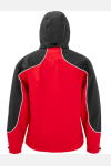 3-Lagen Kapuzen Softshell Jacke "Ice Fell" R118X von Result, Farbe: red/black, Größe: XL