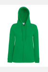 Ladies´ Lightweight Hooded Sweat Jacket 62-150-0 von Fruit of the Loom, Farbe Kelly Green, Größe: M