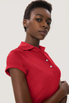 HAKRO Damen Poloshirt COOLMAX® von Hakro, Farbe: rot, XS