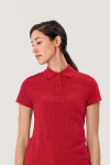 HAKRO Damen Poloshirt Top von Hakro, Farbe: rot, 5XL