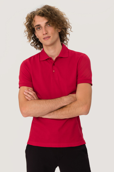 HAKRO Poloshirt Top von Hakro, Farbe: rot, M