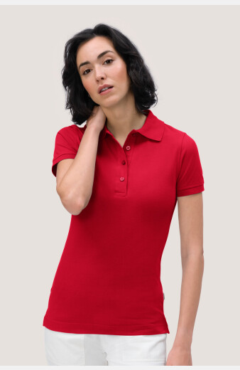 Poloshirt Bryna, tailliert geschnitten, Farbe: rot, Größe: XS