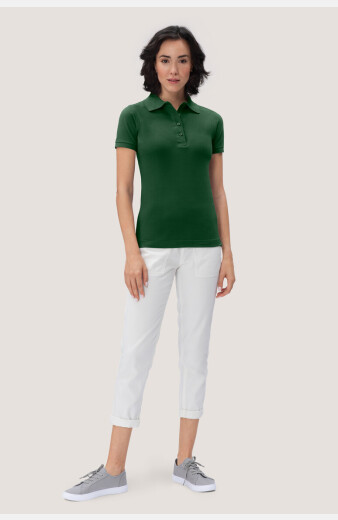 Poloshirt Bryna, tailliert geschnitten, Farbe: dunkelgrün, Größe: XS