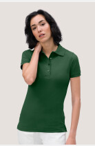 Poloshirt Bryna, tailliert geschnitten, Farbe: dunkelgrün, Größe: XS