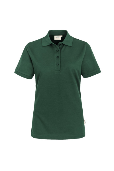 Poloshirt Bryna, tailliert geschnitten, Farbe: dunkelgrün, Größe: L
